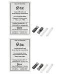 Genuine Oster Pro 42584025000 Clipper Carbon Brush And Spring Assembly 917-17. Fixed Price $14.32.