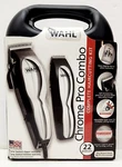 Wahl Chrome Pro Combo Complete Haircutting Kit, 22 Pieces, Blk/silver 79520-3401. Fixed Price $44.99.