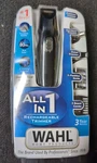 Wahl All In One Rechargeable Beard, Mustache, Detail Trimmer For Men, Black D2. Fixed Price $17.99.