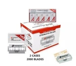 Dorco Red ST301 Double Edge Stainless Razor Blades Cases 2000. Fixed Price $103.99.