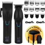 Amuliss Professional Hair Clippers And Zero Gapped Trimmer Kit For Men,.... Fixed Price $155.99.