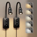 2 Pack Wall Mounted Headboard Reading Light, Led Dimmable Touch Control, Idea.... Fixed Price $89.27.