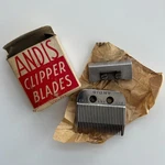 Vintage Andis Clipper Blades Racine Wi Usa Hair Barber Replacement. Fixed Price $10.95.