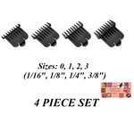 Andis T-blade Attachment Guide Comb Set*fit Elevate,power Trim,gtx T-outliner. Fixed Price $14.99.