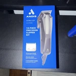 Andis PM-10 Ultra Precision Clipper Kit, Black/silver, Adjustable Speed. Fixed Price $90.00.