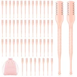 50 Pcs Manual Nose Hair Trimmer, Nasal Cutter Bulk For Women, Portable 3.... Fixed Price $16.79.