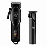 Professional Hair Clipper & Trimmer Kit Lcd Display Cordless/corded Usb-c. Fixed Price $29.99.