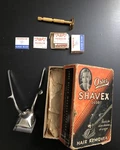 Oster Shavex 0000 Hair Remover Clippers W/ Original Box Racine +klinge Blade Kit. Fixed Price $229.00.