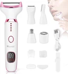 Electric Bikini Trimmer For Women - 5 1 Upgraded Body Face Shaver Nose Pubic. Fixed Price $40.99.