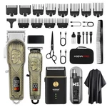 Hiena Professional Hair Clippers For Men, Cordless Black. Fixed Price $75.39.