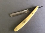 Weltmeister Otto Busch Straight Razor Blade. Solingen Germany. No 225. Fixed Price $55.00.