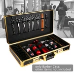 Barber Carrying Case Salon Hair Supplies Clippers Stylist Tools Box Travel Razor. Fixed Price $60.01.