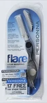Personna Flare Hair Shaping Razor W/ 17 Blades. Fixed Price $25.99.