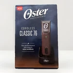 Oster Professional Cordless Classic 76 Hair Clipper, Burgundy. Fixed Price $184.99.