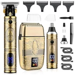 Saoilli Professional Hair Trimmer Clippers For Men, Nose Bronze. Fixed Price $92.93.