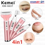 Kemei 4IN1 Electric Epilator Women Personal Bikini Shaver Nose Leg Hairs Trimmer. Fixed Price $14.99.