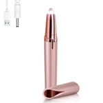 Women's Electric Eyebrow Hair Remover, Stainless Steel Blade, Rechargeable. Fixed Price $10.99.