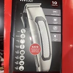Vivitar Hair And Beard 10-PIECE Trimming Clipper Kit PG6015-NOC. Fixed Price $24.00.