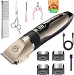 Ceenwes Dog Clippers Low Noise Pet Rechargeable Trimmer Cordless Gro.... Fixed Price $31.99.