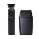 Babylisspro Matte Black Limitedfx Professional Trimmer & Double Foil Shaver Set. Fixed Price $174.99.