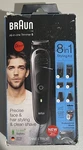 Braun 8-IN-1 Beard & Face Trimmer/hair Clipper With Gillette Fusion 5 Proglide. Fixed Price $45.00.