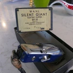 Vintage Wahl Silent Giant Pro Hair Clipper Rare Complete With Original Box. Fixed Price $95.00.