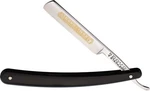 Dovo Inox / 8" Etched Stainless Blade Black Handle Straight Razor - 15381387. Fixed Price $129.42.