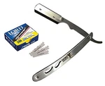 CS-102 Stainless Steel Professional Barber Straight Edge Razor With 100 Lord .... Fixed Price $23.33.