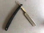 Weltmeister Otto Busch Straight Razor Blade. Solingen Germany. No 42. Fixed Price $75.00.