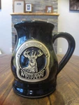 Maryland Renaissance Festival Large White Hart Tavern Mug Grey Fox Pottery Vgc. Fixed Price $25.97.