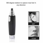 Electric Nose Ear Hair Trimmer Eyebrow Shaver Clipper Groomer Cleaner Tool. Fixed Price $5.69.