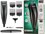 Conair Black 10 Piece Corded Men Clipper Grooming Trimmer Haircutting Kit. Fixed Price $28.86.