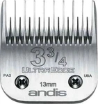 Andis Ultraedge Detachable Blade #3 3/4 Skip Tooth - 1/2" #64133. Fixed Price $47.50.