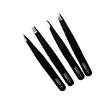 Eyebrow Set 4 Pcs 3 Precision Slant & Point Tip Lobex. Fixed Price $29.99.