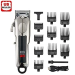 Cordless Hair Trimmer For Men, Professional Electric Clippers Barber. Fixed Price $23.49.
