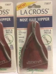 2 X La Cross Sally Hansen Nose Hair Nipper Trimmer Sleek & Precise 73837 New. Fixed Price $11.04.