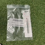 Regine Slant Tweezer Handmade Switzerland Stainless Steel Etched Tip. Fixed Price $27.99.