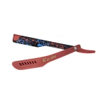 Kashi RR-130C Straight Razors Blade Red And Print Color. Fixed Price $14.99.