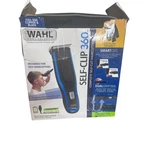 Wahl Self-clip 360 Cordless Haircutting Kit 6275LP Blue Black Lithium Ion 22PC. Fixed Price $39.00.