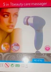 Electric Facial Brush AE-8782 Blue/white Battery 5-IN-1 Cleansing & Massage. Fixed Price $23.95.