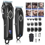 Professional Hair Clippers Cutting Trimmer & T-blade Kit For Men. Fixed Price $39.99.