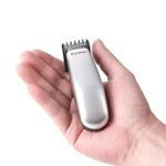 Kemei Mini Hair Trimmer Compact, Portable Cordless Clipper For Men And Sliver. Fixed Price $25.90.