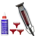 Wahl 8081 Professional Corded Detailer Trimmer - Silver/red With Oil 4 Oz. Fixed Price $72.99.