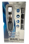 Wahl 9916-1008 Beard & Stubble Rechargeable Grooming Kit 60MIN Open Box / Used. Fixed Price $25.99.