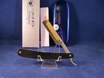 Dovo Ebony 5/8 Solingen Germany Straight Razor With 24KT.GOLD Etch 415835. Fixed Price $224.40.