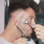 Beard Shaping & Styling Tool With Comb For Perfect Line Up Edging Men's Ja. Fixed Price $13.95.