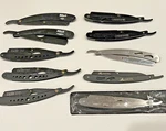 Lot 10 Straight Razors Facon Utopia Beard Club Tdj Classic Samurai Shavers Only. Fixed Price $28.95.