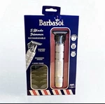 Barbasol CBT1-6002-SLV T-blade Trimmer Rechargeable Zero Gapped 4 Guide Combs. Fixed Price $22.00.