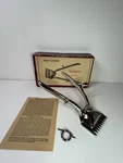 Vintage Marks Hair Clipper Made Germany W/box, Extra Spring & Instructions. Fixed Price $12.00.