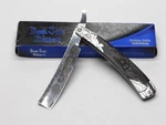 Dark Side Blades Grim Reaper Death Shaving Folding Straight Razor DS-016GB. Fixed Price $13.00.